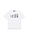 Dsquared2 T-shirt Con Logo Icon In White