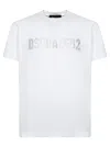 Dsquared2 Man T-shirt White Size L Cotton In White