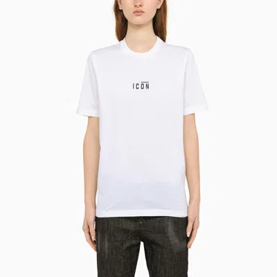 Dsquared2 T-shirts In White-black