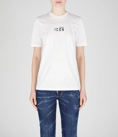 Dsquared2 T-shirts In White-black