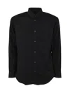 Dsquared2 Button-down Collar Shirt Long Sleeves In Black  