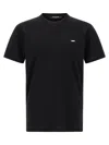 Dsquared2 Black Cotton Cool Fit Crewneck T-shirt In Black