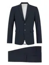 Dsquared2 Tailored Blue Two-button Virgin Wool Suit In Blue