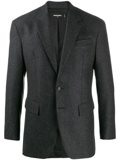 Dsquared2 Tailored Grey Jacket In Gray