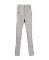 Dsquared2 Tailored Houndstooth Patterned Trousers In Gray