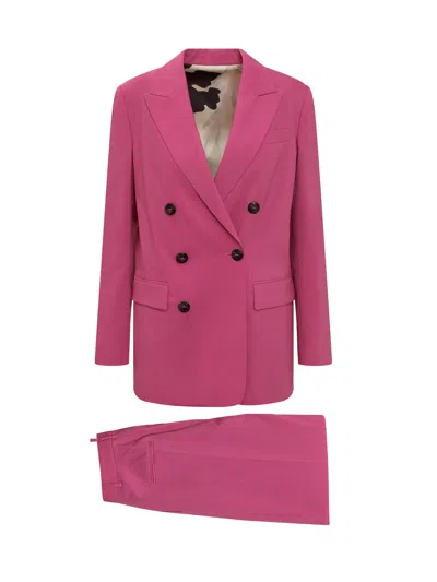 Dsquared2 Tailored Mini Suit Dress In Pink