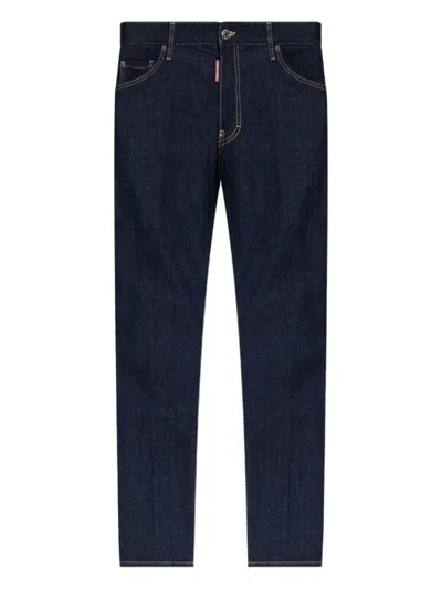Dsquared2 Tailored Navy Blue Denim Jeans
