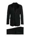 Dsquared2 Dsquared Black Stretch Viscose Suit In Black