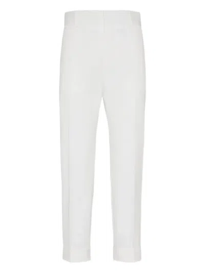 Dsquared2 Tailored Trousers In White