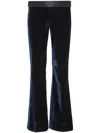 Dsquared2 Tailored Velvet Trousers In Blue