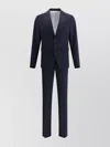 Dsquared2 Tailored Wool Suit With Peaked Lapels In Blue