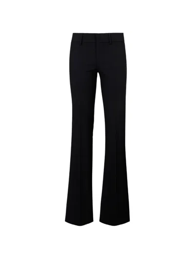 Dsquared2 Tailored2 Peek-a-boo Cigarette Pants In Black