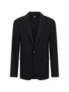 Dsquared2 Tailored2 Worsted-wool Dan Jacket In Black