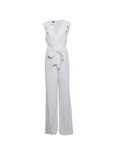 Pre-owned Dsquared2 Tandisa Sleeveless Jumpsuit In White