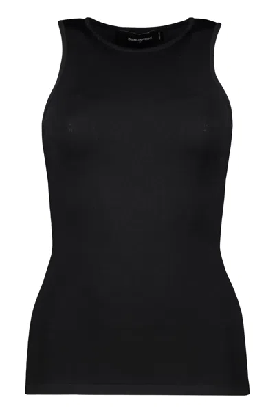 Dsquared2 Tank Top In Black