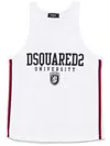 Dsquared2 Logo-print Tank Top In White