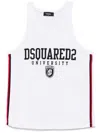 Dsquared2 Logo-print Tank Top In White