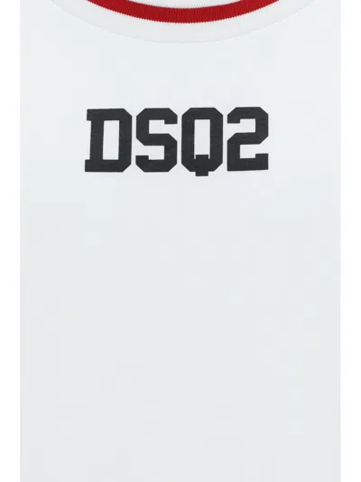 Dsquared2 Tank Top In White