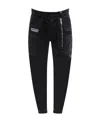 Dsquared2 Tapered Cargo Trousers In Black