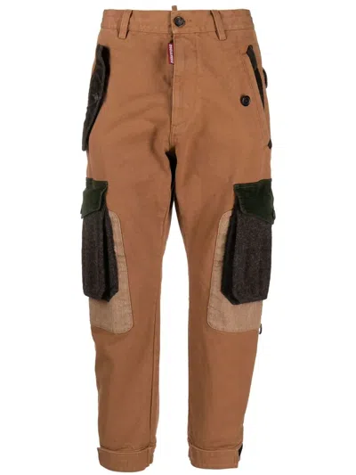 DSQUARED2 TAPERED CARGO TROUSERS