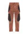 Dsquared2 Man Pants Camel Size 38 Cotton In Brown