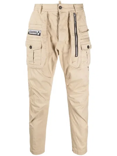 Dsquared2 Tapered Cargo Trousers In <p>