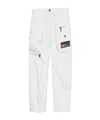 Dsquared2 Tapered Cargo Trousers In White