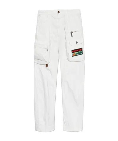 DSQUARED2 DSQUARED2 LOGO PATCH CARGO TROUSERS
