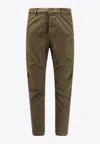 Dsquared2 Sexy Stretch Cotton Chino Pants In Green