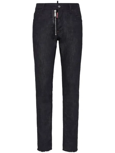 Dsquared2 Tapered Jeans In Black