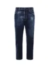 Dsquared2 Dsquared Men Skater Jeans In Blue