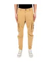 Dsquared2 Tapered-leg Cargo Pants In Nude
