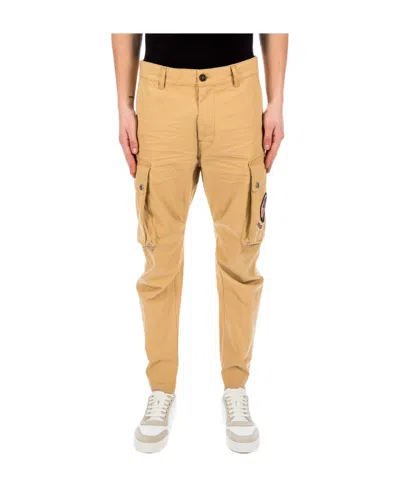 Dsquared2 Tapered-leg Cargo Pants In Nude