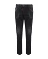 Dsquared2 Skinny Jeans With Shaded Effect In Black