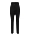 Dsquared2 Tapered Tailored Trousers In Black