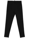 Dsquared2 Cargo Trousers In Cotton And Virgin Wool In Black