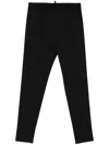 Dsquared2 Tapered Trousers In Black