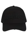 Dsquared2 Technicolor Baseball Cap In Black