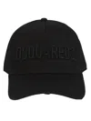 Dsquared2 Technicolor Monochromatic Black Baseball Cap In Black
