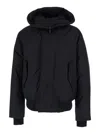 Dsquared2 Techno Down Bomber In Black