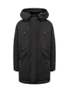 Dsquared2 Black Polyester Trenches And Coats In Black