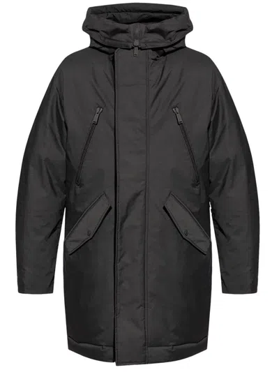 Dsquared2 Techno Down Parka In Black