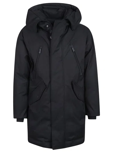 Dsquared2 Techno Down Parka In Black