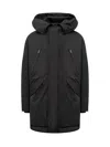 Dsquared2 Techno Down Parka In Black