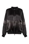 Dsquared2 Techno Fabric Sweatshirt In Black