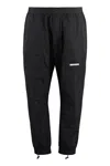 Dsquared2 Track-pants In Tessuto Tecnico In Black