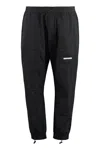 Dsquared2 Track-pants In Tessuto Tecnico In Black