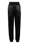 Dsquared2 Techno Fabric Track Pants For Women In Brown