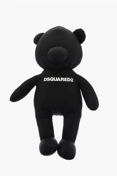 Dsquared2 Teddy Bear Keyring With Padded Design And Removable Carabine