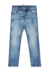 Dsquared2 Teddy Boy Jeans In Blue